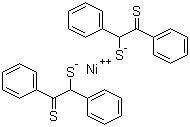 Bis(dithiobenzil)nickel(II) molecular structure (CAS 28984-20-5)
