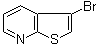 3-Bromothieno[2,3-b]pyridine molecular structure (CAS 28988-21-8)