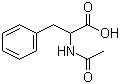 N-乙酰-DL-苯丙氨酸分子结构 (CAS 2901-75-9)