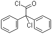2-氯-2,2-二苯基乙酰氯分子结构 (CAS 2902-98-9)