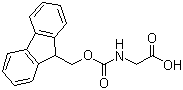 Fmoc-Glycine molecular structure (CAS 29022-11-5)