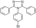 4-(4-Bromophenyl)-3,5-diphenyl-4H-1,2,4-triazole molecular structure (CAS 29091-56-3)