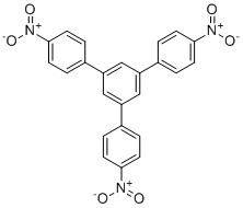 structure of CAS# 29102-61-2, 1,3,5-Tris(4-nitrophenyl)benzene