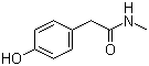 结构式 CAS# 29121-34-4, 4-羟基-N-甲基苯乙酰胺
