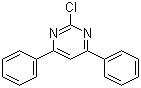 structure of CAS# 2915-16-4, 2-Chloro-4,6-diphenylpyrimidine