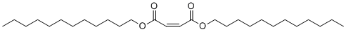 二月桂基马来酸酯分子结构 (CAS 2915-52-8)