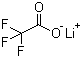 三氟乙酸锂分子结构 (CAS 2923-17-3)