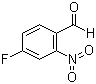 4-氟-2-硝基苯甲醛分子结构 (CAS 2923-96-8)