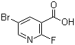 5-Bromo-2-fluoronicotinic acid molecular structure (CAS 29241-66-5)