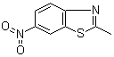 2-甲基-6-硝基-1,3-苯并噻唑分子结构 (CAS 2941-63-1)