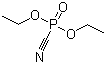 结构式 CAS# 2942-58-7, 氰基磷酸二乙酯