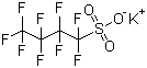 结构式 CAS# 29420-49-3, 全氟丁基磺酸钾; FC-98