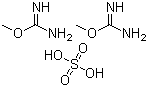 structure of CAS# 29427-58-5, O-Methylisourea hemisulfate;Methyl carbamimidate sulfate