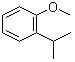 结构式 CAS# 2944-47-0, 2-异丙基苯甲醚
