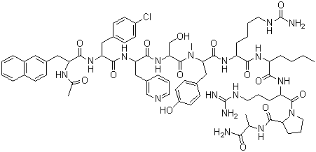 Ozarelix molecular structure (CAS 295350-45-7)