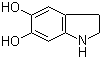 5,6-Indolinediol molecular structure (CAS 29539-03-5)