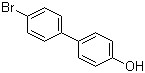 4-Bromo-4'-hydroxybiphenyl molecular structure (CAS 29558-77-8)