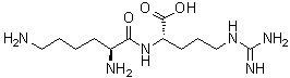 L-Lysyl-L-arginine molecular structure (CAS 29586-66-1)