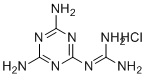 1-(4,6-二氨基-1,3,5-三嗪-2-基)胍盐酸盐分子结构 (CAS 2959-04-8)