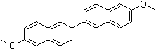 6,6'-二甲氧基-2,2'-联萘分子结构 (CAS 29619-45-2)