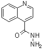 4-Quinolinecarboxylic acid hydrazide molecular structure (CAS 29620-62-0)
