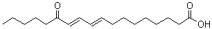(9E,11E)-13-氧代-9,11-十八碳二烯酸分子结构 (CAS 29623-29-8)