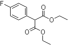 2-(4-氟苯基)丙二酸二乙酯分子结构 (CAS 2965-90-4)