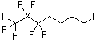 structure of CAS# 2967-60-4, 1,1,1,2,2,3,3-Heptafluoro-7-iodoheptane