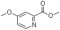 结构式 CAS# 29681-43-4, 4-甲氧基吡啶-2-甲酸甲酯