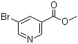 结构式 CAS# 29681-44-5, 5-溴烟酸甲酯