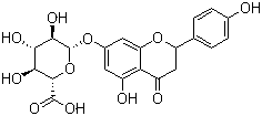 结构式 CAS# 29741-09-1, 芹菜素-7-葡萄糖醛酸