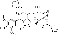 Teniposide molecular structure (CAS 29767-20-2)