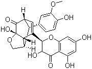 Silydianin molecular structure (CAS 29782-68-1)