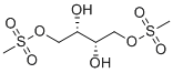 structure of CAS# 299-75-2, Treosulfan;[(2S,3S)-2,3-dihydroxy-4-methylsulfonyloxybutyl] methanesulfonate