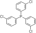结构式 CAS# 29949-85-7, 三(3-氯苯基)膦