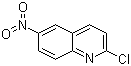 2-Chloro-6-nitroquinoline molecular structure (CAS 29969-57-1)