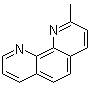 2-甲基-1,10-菲咯啉分子结构 (CAS 3002-77-5)