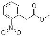 2-硝基苯基乙酸甲酯分子结构 (CAS 30095-98-8)