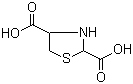 结构式 CAS# 30097-06-4, 1,3-噻唑烷-2,4-二羧酸