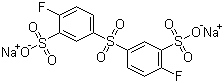 3,3'-Disulfonated-4,4'-difluorophenyl sulfone disodium salt molecular structure (CAS 301155-59-9)
