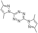 3,6-Bis(3,5-dimethyl-1H-pyrazol-1-yl)-1,2,4,5-tetrazine molecular structure (CAS 30169-25-6)