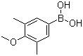 3,5-Dimethyl-4-methoxyphenylboronic acid molecular structure (CAS 301699-39-8)