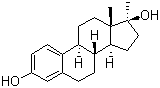 Methylestradiol molecular structure (CAS 302-76-1)