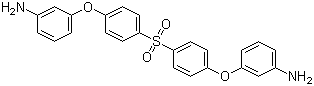 4,4'-Bis(3-aminophenoxy)diphenyl sulfone molecular structure (CAS 30203-11-3)