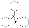 Tricyclohexyltin bromide molecular structure (CAS 3023-92-5)