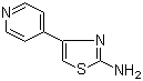 2-Amino-4-(4-pyridyl)thiazole molecular structure (CAS 30235-28-0)