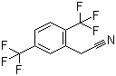 2,5-Bis(trifluoromethyl)benzeneacetonitrile molecular structure (CAS 302911-99-5)