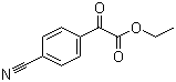4-氰基苯甲酰甲酸乙酯分子结构 (CAS 302912-31-8)
