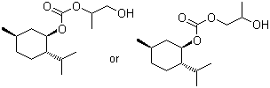 L-Menthol propyleneglycol carbonate molecular structure (CAS 30304-82-6)