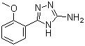 structure of CAS# 303192-36-1, 5-(2-Methoxyphenyl)-4H-1,2,4-triazol-3-amine